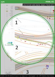 רדיוס מינימלי בעקומה אופקית תואם למהירות התכן
