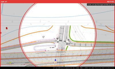 מרווח בין מחלפים עוקבים ≥2 ק"מ בדרך ראשית