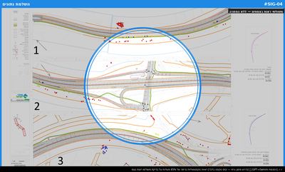 משולשי ראות בצמתים — ללא הסתרה