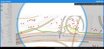 חתכים במוקדים (צמתים, חיבורים, מעברים, שינויי חתך)